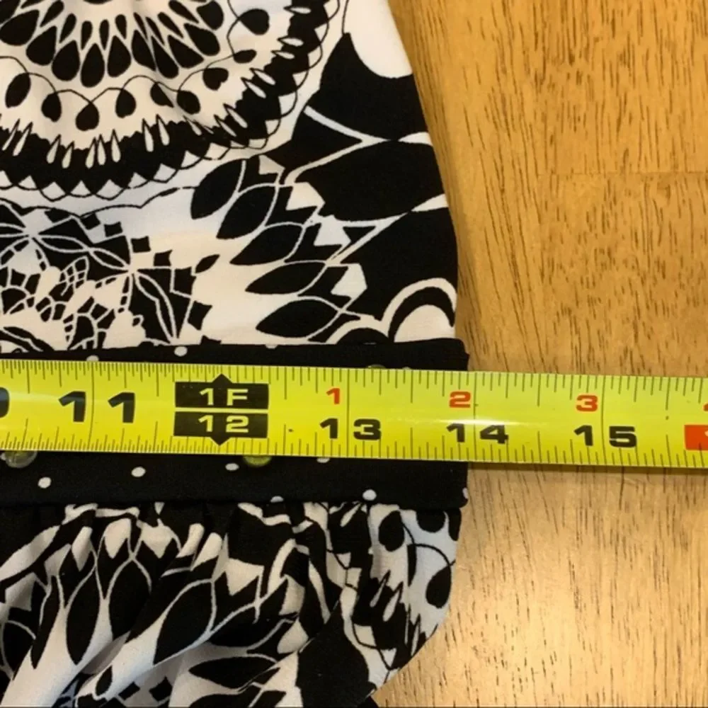 Justice Black‎ & White Summer Dress 14